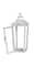 12.2" White Metal Lantern by Ashland®